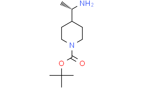 tert-butyl 4-[(1S)-1-aminoethyl]piperidine-1-carboxylate