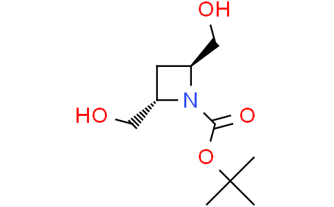 tert-butyl trans-2,4-bis(hydroxymethyl)azetidine-1-carboxylate