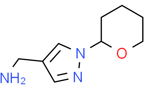(1-(Tetrahydro-2H-pyran-2-yl)-1H-pyrazol-4-yl)methanamineCas:1038392-15-2