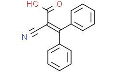 2-Cyano-3,3-diphenylpropenoic acid