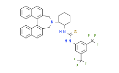 N-[3，5-双(三氟甲基)苯基]-N’-[(1R，2R)-2-[(11bR)-3，5-二氢-4H-联萘并[2，1-c:1’，2’-e]氮杂卓-4-基]环己基]硫脲,≥98%，99%e.e.