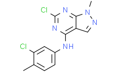 6-Chloro-N-(3-chloro-4-methylphenyl)-1-methyl-1H-pyrazolo[3,4-d]pyrimidin-4-amine