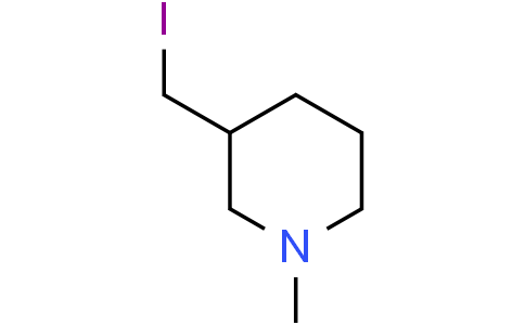 3-(iodomethyl)-1-methyl-piperidine