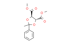 (2R，3R)-2，3-O-(1-苯亚乙基)-L-酒石酸二甲酯,98%