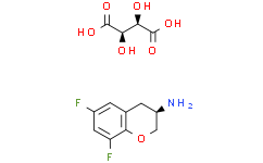 (2R，3R)-2，3-dihydroxybutanedioic acid; (3R)-6，8-difluoro-3，4-dihydro-2H-1-benzopyran-3-amine