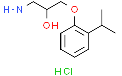 1-AMINO-3-(2-ISOPROPYLPHENOXY)PROPAN-2-OL HYDROCHLORIDE