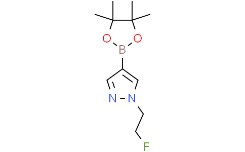 1-(2-fluoroethyl)-4-(tetramethyl-1,3,2-dioxaborolan-2-yl)-1H-pyrazole