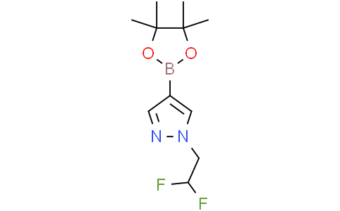 1-(2,2-difluoroethyl)-4-(tetramethyl-1,3,2-dioxaborolan-2-yl)-1H-pyrazole