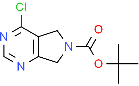 tert-butyl 4-chloro-5H,6H,7H-pyrrolo[3,4-d]pyrimidine-6-carboxylate