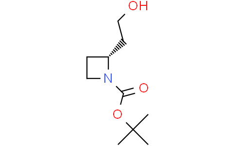 tert-butyl (2R)-2-(2-hydroxyethyl)azetidine-1-carboxylate