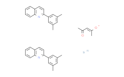 双(2-(3，5-二甲基苯基)喹啉-C2，N')(乙酰丙酮)合铱(III),98%