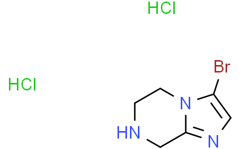 3-bromo-5H,6H,7H,8H-imidazo[1,2-a]pyrazine dihydrochloride