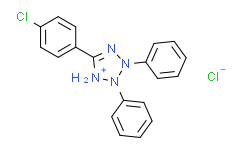 2，3-二苯基-5-(4-氯苯基)氯化四氮唑,92%