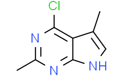 4-chloro-2，5-dimethyl-7H-pyrrolo[2，3-d]pyrimidine
