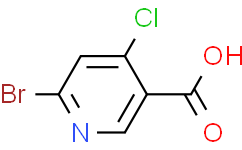 6-溴-4-氯烟酸,97%