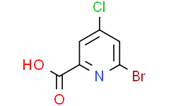 6-溴-4-氯吡啶-2-羧酸,95%