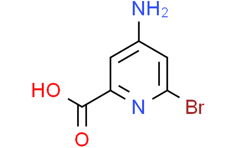 4-amino-6-bromo-pyridine-2-carboxylic acid