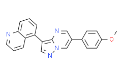 5-[6-(4-甲氧基苯基)吡唑并[1,5-a]嘧啶-3-基]喹啉