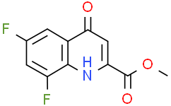 METHYL 6,8-DIFLUORO-4-OXO-1,4-DIHYDROQUINOLINE-2-CARBOXYLATE