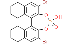 (11bR)-2，6-二溴-4-羟基-8，9，10，11，12，13，14，15-八氢二萘并[2，1-d:1'，2'-f][1，3，2]二氧杂磷杂环庚烷 4-氧化物