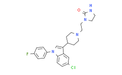 1-[2-[4-[5-氯-1-(4-氟苯基)-1H-吲哚-3-基]-1-哌啶基]乙基]-2-咪唑烷酮,≥95%