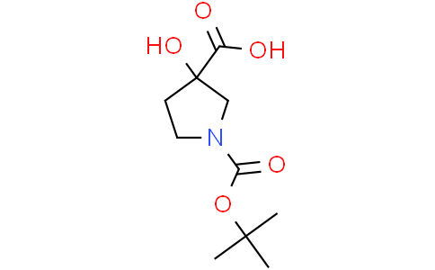 1-[(tert-butoxy)carbonyl]-3-hydroxypyrrolidine-3-carboxylic acid