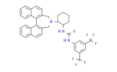 N-[3，5-Bis(trifluoromethyl)phenyl]-N'-[(1S，2S)-2-[(11bR)-3，5-dihydro-4H-dinaphth[2，1-c:1'，2'-e]azepin-4-yl]cyclohexyl]urea,≥98%，99%e.e.
