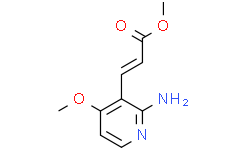 Methyl 3-(2-Amino-4-Methoxypyridin-3-YL)Acrylate