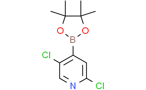 2,5-dichloro-4-(4,4,5,5-tetramethyl-1,3,2-dioxaborolan-2-yl)pyridine