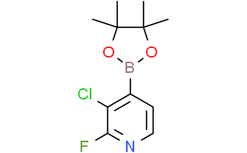 3-chloro-2-fluoro-4-(4,4,5,5-tetramethyl-1,3,2-dioxaborolan-2-yl)pyridine
