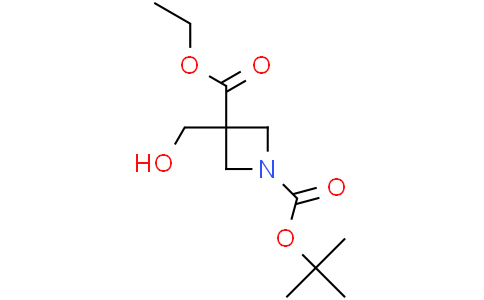 1-tert-butyl 3-ethyl 3-(hydroxymethyl)azetidine-1,3-dicarboxylate