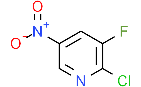 2-chloro-3-fluoro-5-nitro-pyridine