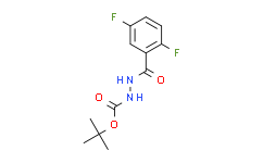 1-叔丁氧羰基-2-(2，5-二氟苯甲酰基)肼,≥98%