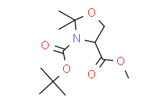 (S)-(-)-3-BOC-4-甲氧羰基-2，2-二甲基-1，3-恶唑烷,95%
