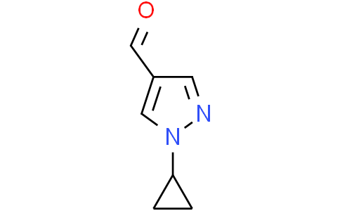 1-cyclopropylpyrazole-4-carbaldehyde