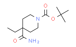1-Boc-4-乙基-4-哌啶甲酰胺,≥97%