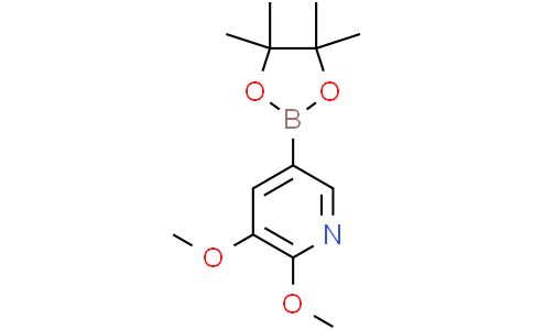 2,3-dimethoxy-5-(4,4,5,5-tetramethyl-1,3,2-dioxaborolan-2-yl)pyridine