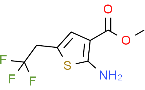 methyl 2-amino-5-(2,2,2-trifluoroethyl)thiophene-3-carboxylate