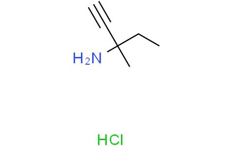 3-Methylpent-1-yn-3-amine hydrochlorideCas:108575-32-2