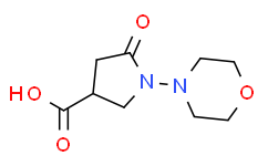 1-(4-吗啉)-5-氧代-3-吡咯烷羧酸,95%