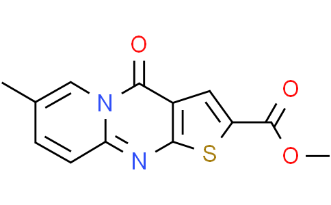 Methyl 7-Methyl-4-Oxo-4H-Pyrido[1,2-A]Thieno[2,3-D]Pyrimidine-2-CarboxylateCas:1086386-51-7