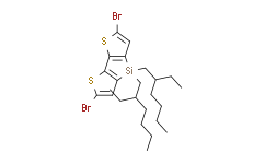 2，6-二溴-4，4-双(2-乙基己基)-4H-硅杂环戊二烯并[3，2-B:4，5-B']二噻吩,97%