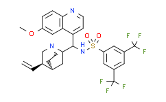 N-[(8α，9S)-6'-甲氧基奎宁-9-基]-3，5-双(三氟甲基)苯亚磺酰胺,98%