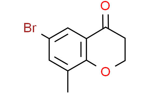6-bromo-8-methyl-3,4-dihydro-2H-1-benzopyran-4-one