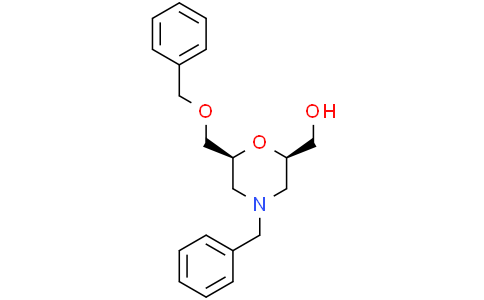 ((2R,6S)-4-Benzyl-6-(Benzyloxymethyl)Morpholin-2-Yl)MethanolCas:1093085-89-2