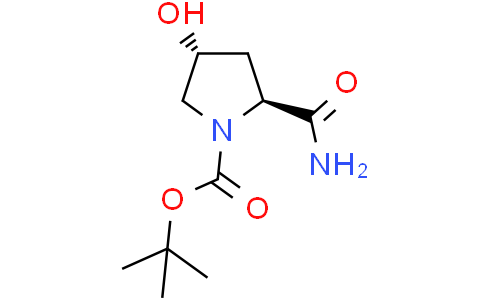 tert-butyl (2S,4R)-2-carbamoyl-4-hydroxy-pyrrolidine-1-carboxylate