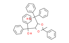 (+)-4,5-双[羟基(二苯基)甲基]-2-甲基-2-苯基-1,3-二氧戊环