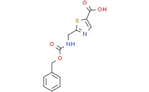 2-(benzyloxycarbonylaminomethyl)thiazole-5-carboxylic acid