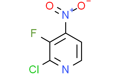 2-chloro-3-fluoro-4-nitro-pyridine