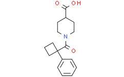 1-(1-苯基环丁烷羰基)哌啶-4-羧酸